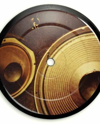 Vinyl Record Label Coaster | Late Night Speakers