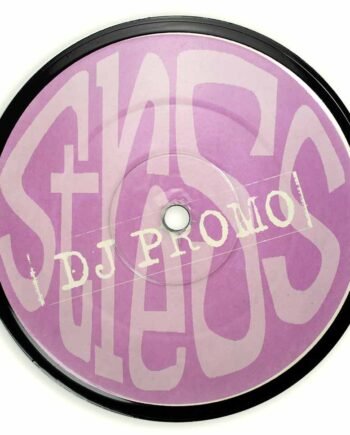 Vinyl Record Label Coaster | Stress (DJ Promo)