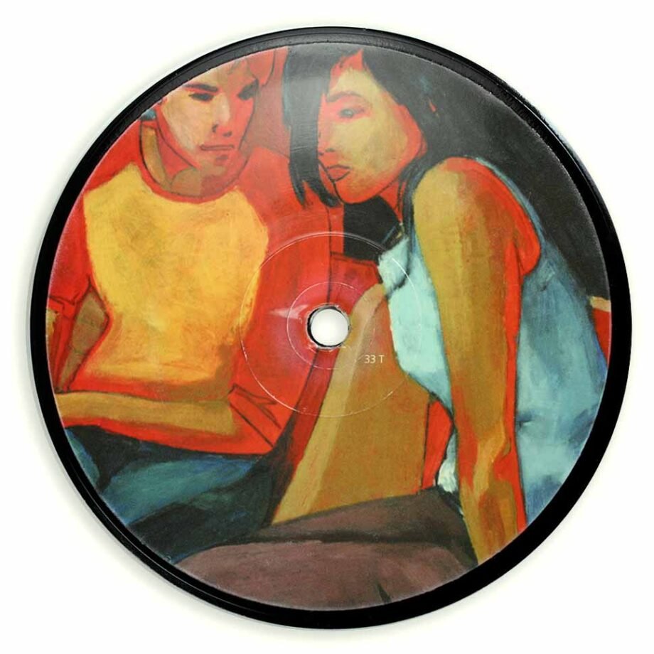 Vinyl Record Label Coaster | Chillin'