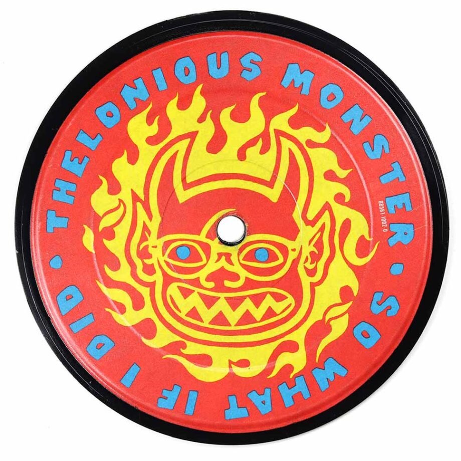 Vinyl Record Label Coaster | Thelonious Monsters - So What if I Did