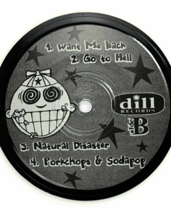 Vinyl Record Label Coaster | Porkchops & Sodapop