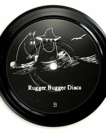 Vinyl Record Label Coaster | Rugger Bugger Discs