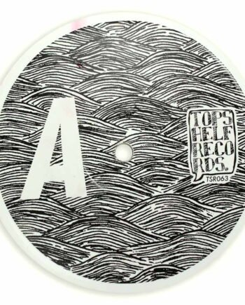 Vinyl Record Label Coaster | Top Shelf Records